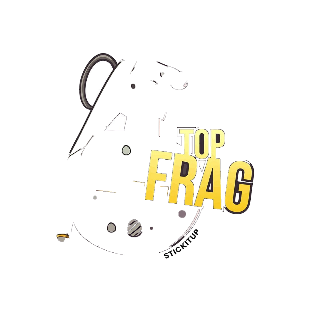 TOP FRAG Sticker